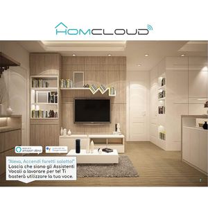 Modulo Dimmer Wi-Fi Smart Homcloud 220V-240V 150W Max, Controllo App, Interruttore Universale Plug-in - Product Image 2