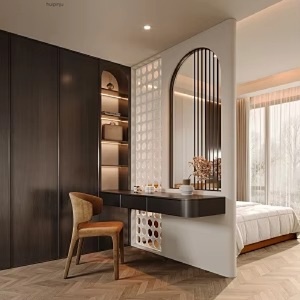Armario de partición de corbata oscura personalizado para toda la casa adecuado para villas y apartamentos - Product Image 2
