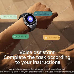 Montre connectée HK06 Hero Android iOS pour hommes, écran AMOLED HD, GPS, suivi de mouvement, fréquence cardiaque, appels Bluetooth, étanche, Hw12 - Product Image 4
