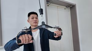 Maniglia Girevole per Lat Pulldown e Sollevamento Laterale, Accessorio per Attrezzature da Palestra, Impugnatura per Smith Machine e Rack - Product Image 3