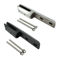 ZD – Support mural latéral en acier inoxydable sans cadre pour balustrade en verre, qualité supérieure