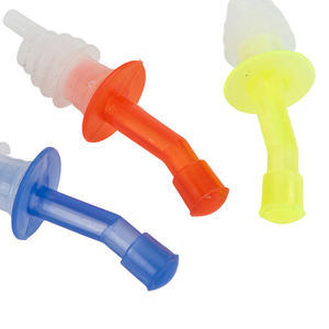 Lot de 4 bouchons de bouteilles multicolores pour conserver la fraîcheur des bouteilles de vin rouge et de bière - Product Image 4