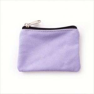 Plain Cotton Canvas Travel Cosmetic Bag With Custom Logo Design Cosmetics <b>Mini</b> Makeup <b>Pouch</b> for Women - Product Image 3