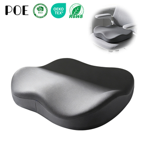Kursi Kantor & Bantal Kursi Mobil Ortopedi yang Dapat Disesuaikan, Teknologi Jahitan Busa Memori, Desain Ergonomis untuk Meredakan Nyeri Tulang Ekor - Product Image 1