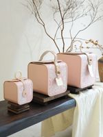 Boîtes à dragées de mariage Evergreenwrap, nouveau style, boîtes cadeaux personnalisées pour les cadeaux de naissance, d'anniversaire, de demoiselle d'honneur, de témoin, de la fête des enfants