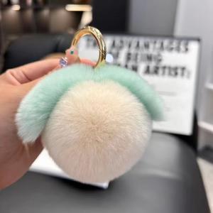 Cintre <span class=keywords><strong>de</strong></span> voiture-Pendentif <span class=keywords><strong>de</strong></span> clé <span class=keywords><strong>de</strong></span> voiture en peluche mignon - Product Image 3