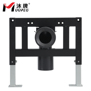 Cadre de réservoir de chasse d'eau encastré mural en alliage de <span class=keywords><strong>fer</strong></span> noir, durable et moderne, de marque MUUPEG, pour toilettes suspendues - Vente en gros - Product Image 3