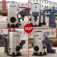 Chaudière générateur de vapeur industrielle horizontale à trois passages, à tubes filetés, basse pression, alimentée à la biomasse, au bois ou au charbon, 200-2000 kg