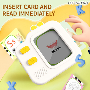Mots anglais <span class=keywords><strong>arabe</strong></span> parler cartes flash carte <span class=keywords><strong>à</strong></span> puce cognitive machines d'apprentissage enfants éducatifs avec tableau d'écriture - Product Image 3
