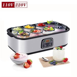 Procesador <span class=keywords><strong>de</strong></span> Alimentos Eléctrico Multiusos <span class=keywords><strong>de</strong></span> Acero Inoxidable para el Hogar, con Temporizador y Control Táctil, para Fermentar Yogur y Hacer Helado - Product Image 3