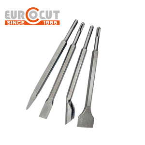 Cincel Plano EUROCUT SDS Plus, Vástago Recto, Acero Industrial, Cincel Frío para Piedra, Mampostería, Paredes y Hormigón - Product Image 6