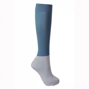 Calze da equitazione SocksLong con ginocchio a compressione con Logo personalizzato