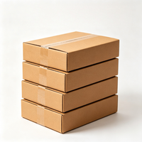 Robuste Wellpappe-Versandbox Kraft-Versandkarton für Express-Logistik Transportverpackung Großhandel