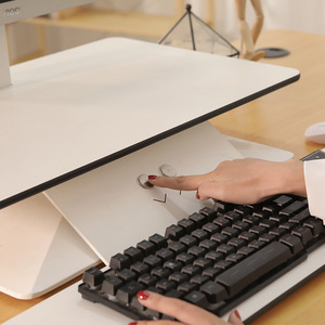 Bàn Điện Chuyển Đổi Để Đứng, Có Thể Điều Chỉnh Chiều Cao Bàn Máy Tính Đứng Với Hai Cánh Tay Màn Hình - Product Image 5