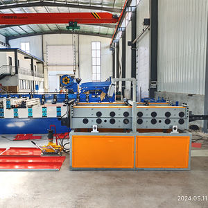Máquina formadora de rollos de hoja de techo de costura de pie portátil de metal galvanizado completamente automático para Colombia - Product Image 4