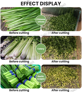 Cortadora Eléctrica Profesional <span class=keywords><strong>de</strong></span> Perejil, Puerro, Cebolla Verde, Pepino y Repollo, Máquina para Cortar y Triturar Vegetales <span class=keywords><strong>de</strong></span> Hoja - Product Image 2