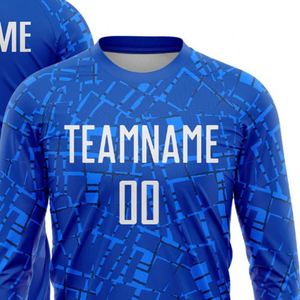 Camiseta de Fútbol de Manga Larga Premium, Uniforme Deportivo Transpirable para Entrenamiento y Partido, para Hombres y Jóvenes - Product Image 4