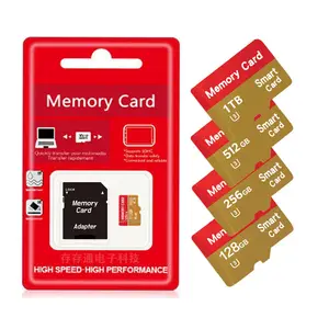 U3 A1 kartu memori USB-I 100MB/dtk, kartu Sd 16Gb 32Gb 64Gb 128Gb untuk kamera