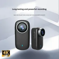 Caméra corporelle numérique 2025, mini caméra espion, caméra d'action 4K avec Wi-Fi, caméra grand angle 1080p, télécommande