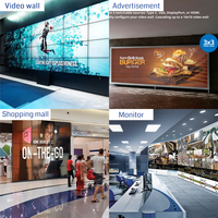 Hotel Multi-media Hall 1X1,1X2,2X1,1X3,3X1,1X4,2X2,4X1 Splicing Mode 4096X2160 60Hz Multi-view Splicer Video Wall Controller CE