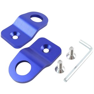 Aluminum Racing <b>Radiator</b> <b>Brackets</b> For Subaru WRX STI 2008-2016 Red Blue Black Titanium Color CD409 - Product Image 3