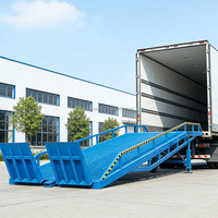 Rampe de déchargement de camions pour usage domestique et usine de fabrication, pour le chargement de conteneurs de marchandises et rampes de quai