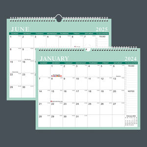 Carnet de notes promotionnel personnalisé cahier en papier a5 journal 2024 2025 planificateur hebdomadaire mensuel <span class=keywords><strong>calendrier</strong></span> mural planificateur - Product Image 4