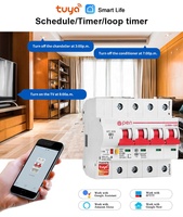 Disjoncteur intelligent WiFi Tuya 4P 16A-125A, interrupteur automatique, surcharge, court-Circuit, fonctionne avec Alexa, l'application Smart MCB, nouveau