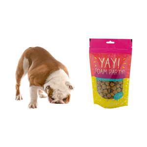 100% 식품 등급 플라스틱 애완동물 사료 가방 사각 평저 지퍼 스탠드 파우치 맞춤형 강아지 고양이 간식 그라비어 인쇄 다이컷 - Product Image 2