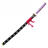 Katana de collection One Piece Law Purple Kikoku, 140 cm, 1,3 kg, populaire pour le cosplay