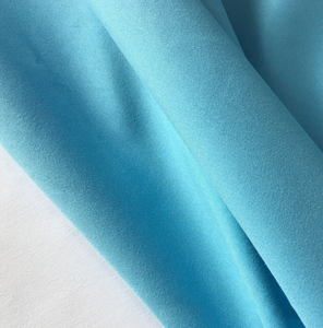 Polyester <span class=keywords><strong>microfibre</strong></span> peau de pêche tissu 100% polyester sergé peau de pêche imperméable pantalon de plage tissu microfibrique - Product Image 4