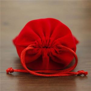 Grands sacs cadeaux en velours doux pour Noël et mariage, sacs à bijoux en velours rouge, sacs en velours pour téléphone - Product Image 5