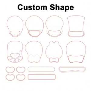 High Quality Wholesale Custom Logo Print Mousepad Hot Sale Promo Business Gift Office Mouse Pads - Product Image 5