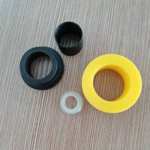 Giá thấp pa6 nylon tay áo cách điện delrin bush tay áo pom acetal mặt bích trục áo khoác ống lót máy giặt mang bụi cho bu lông - Product Image 3