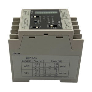 100% and Brand New D7F-C03 Linear Output <b>Vibration</b> Sensor <b>Controller</b> Unit 4-20mA Analog Output in Stock - Product Image 4