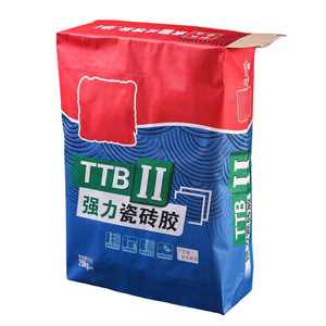 Giấy xi măng Túi giấy Kraft khối dưới 25kg 50kg Túi van để đóng gói xi măng, hóa chất, keo - Product Image 4