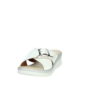 Sandales compensées pour femme Valleverde, blanches, 52100, confortables pour l'été - Product Image 6