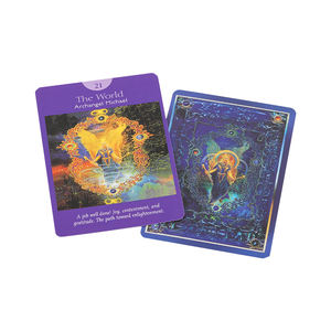 Nuovi 78 mazzi di tarocchi all'ingrosso Oracle Cards Deck divinazione gioco da tavolo tarocchi con guida - Product Image 5