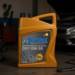 Aceite de Motor de Alto Rendimiento Alpine DX1 0W-30 5L Hecho en Alemania, Lubricante de Alto Rendimiento para Motores de Motocicleta - Product Image 3