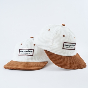 Snapback <span class=keywords><strong>cap</strong></span> tùy chỉnh vải to sợi vải 6 Bảng điều khiển không có cấu trúc hat thời trang <span class=keywords><strong>cap</strong></span> hỗ trợ Logo tùy biến hai tông màu nâu <span class=keywords><strong>cap</strong></span> - Product Image 1