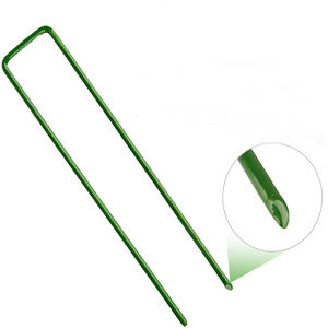 Pregos em U de PVC com Revestimento em Pó Anticorrosivo de Alta Qualidade para Uso em Jardins - Product Image 4