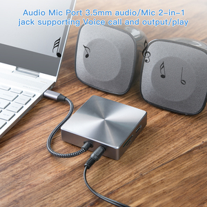 USB3.0 SD TF PD Switcher Hub Mini Docking Station máy tính xách tay <span class=keywords><strong>8</strong></span>,9,10 trong <span class=keywords><strong>1</strong></span> cho máy tính xách tay iPad macbook với 4K HD HDTV RJ45 1000m - Product Image 5