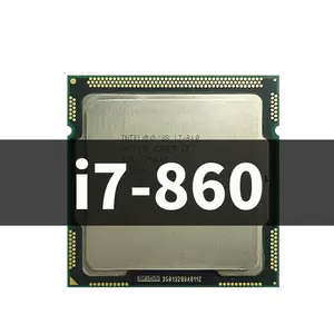 Çekirdekli i7-860 i7 860 2.8 GHz dört çekirdekli İşlemci 8M 95W LGA 1156