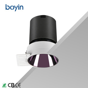 Nuovi Arrivi 2026 Faretti <span class=keywords><strong>LED</strong></span> da Incasso in Alluminio 8/15/20w 55/75/95mm Foro di Taglio Dimmerabili 12w 110v Regolabili - Product Image 1
