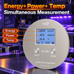 Radiómetro UV Profesional LS128 Power Puck para Pruebas de Irradiancia y Energía en Lámparas de Curado LED UVA - Product Image 1