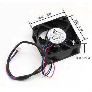 Ventilador Inverter Original Delta AFB0512MD 5020 5CM/ cm 12V 0.15A de Doble Balero. Ventilador Original Delta AFB0512MD 5020 5CM/ cm 12V 0.15A - Product Image 3