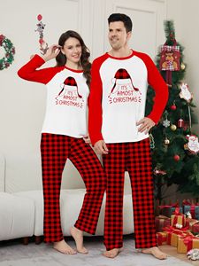 Conjunto de Pijama Térmico Personalizado para Mulheres, Dropshipping, Malha Tricotada, Roupa de Dormir de Natal para Casais e Família - Product Image 2