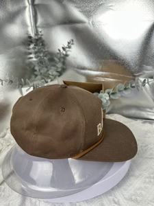 Custom Structured <b>Snapback</b> Adjustable Waterproof Waxed Cotton Rope Baseball Hat Canvas/Cotton Fabric INJAE VINA - Product Image 4