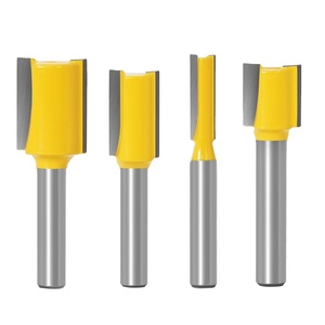 Lot de 15 fraises droites de 1/4 pouce pour défonceuse, pour la découpe du bois et le travail du bois - Product Image 3