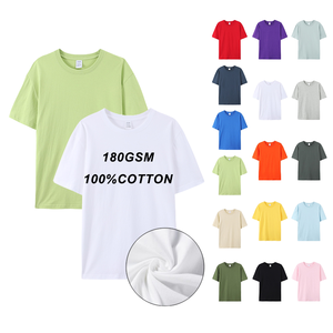 T-shirt lourd 250 g/m² personnalisable vierge 100 % coton col rond pour homme - Product Image 4